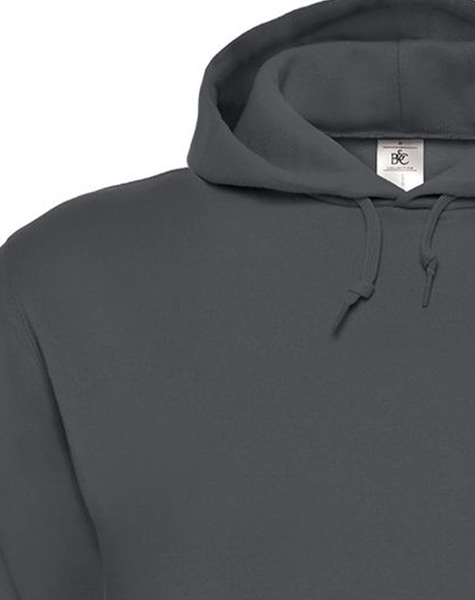 Φούτερ με Κουκούλα Id 003 B C Anthracite Outlet ανδρικά Simple Wear