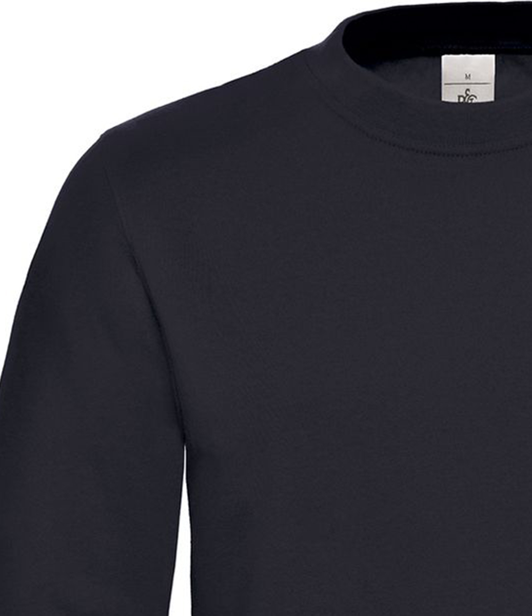 Φούτερ Crewneck Id 002 B C Black Outlet ανδρικά Simple Wear