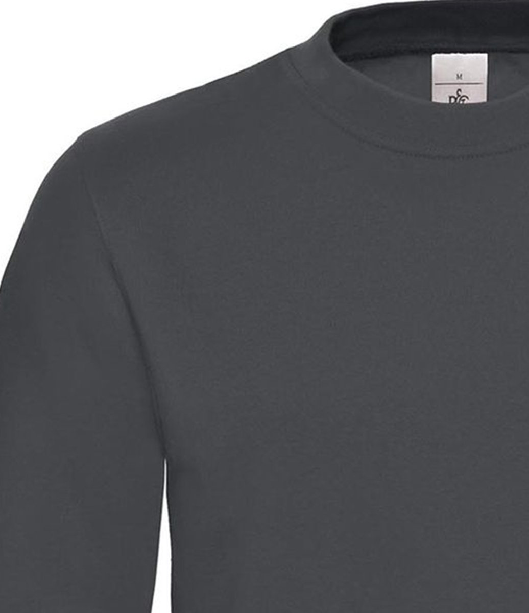 Cotton Rich Crewneck Φούτερ B C Id 002 Anthracite Outlet ανδρικά Simple Wear