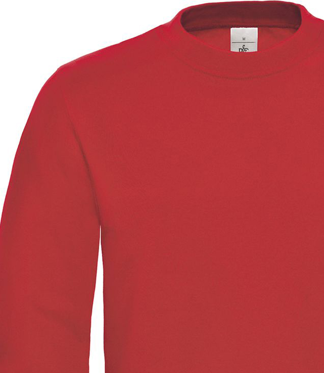 Φούτερ Crewneck Id 002 B C Red Outlet ανδρικά Simple Wear