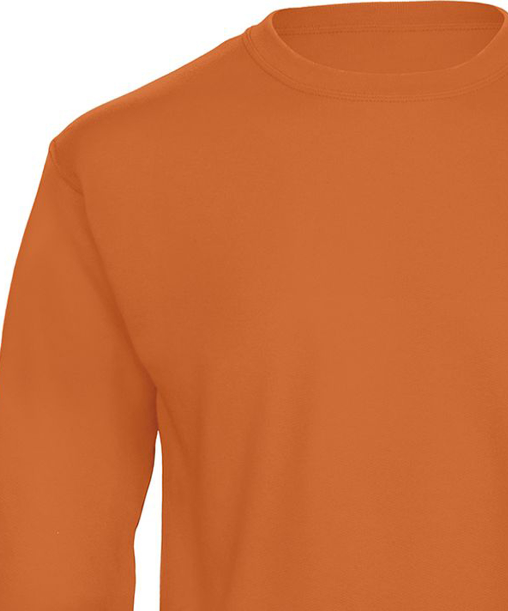 Crewneck Φούτερ 50 Id 202 B C Wui23 Pumpkin Orange Outlet ανδρικά Simple Wear