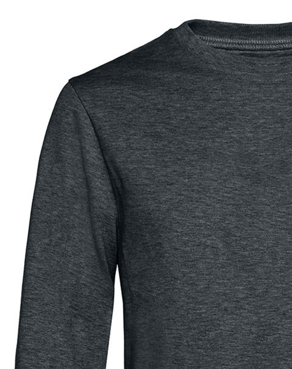 Φούτερ Crewneck Set In Wu01W B C Unisex Heather Asphalt ανδρικά Simple Wear