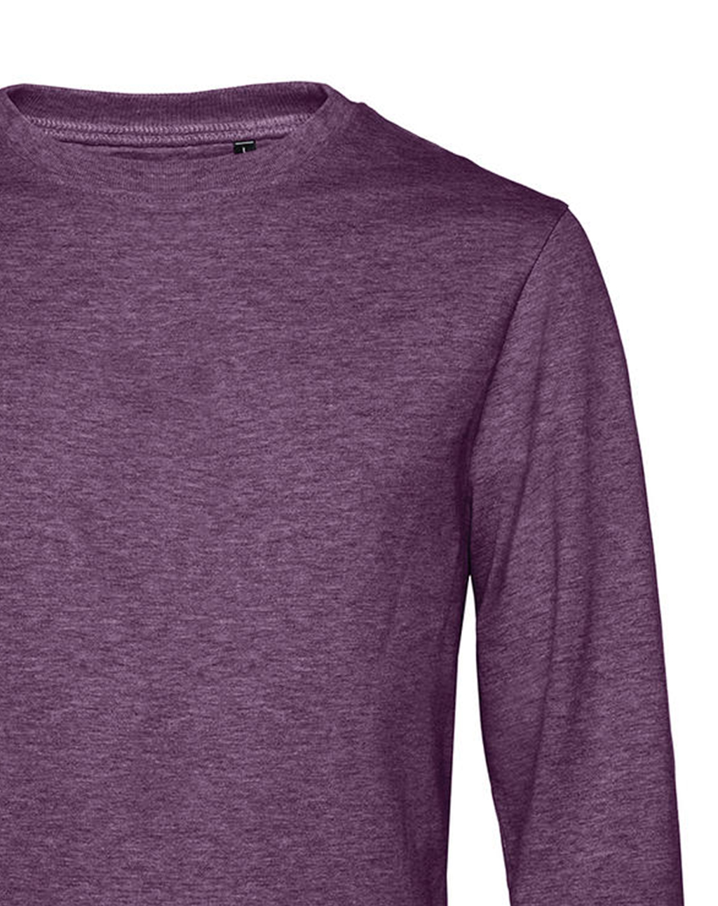 Φούτερ Crewneck Set In Wu01W B C Unisex Heather Purple ανδρικά Simple Wear