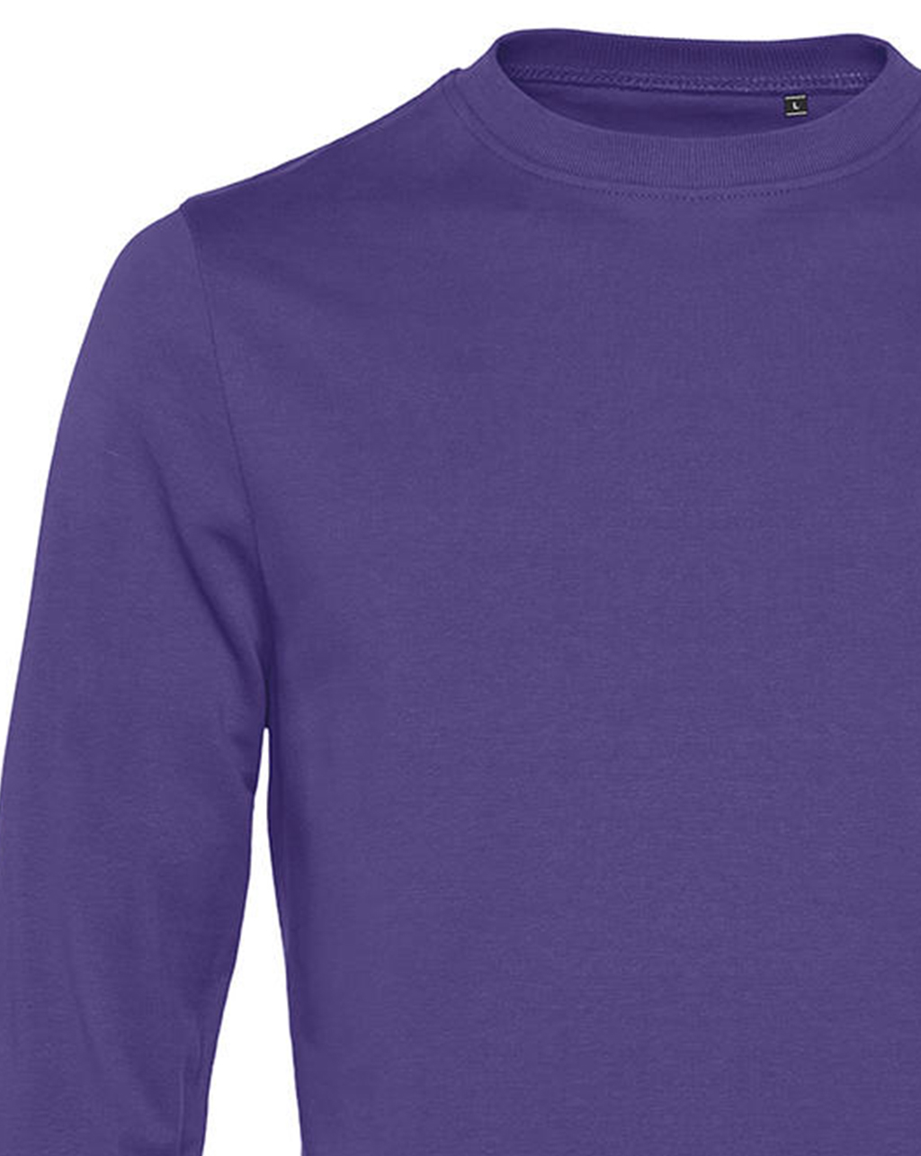 Φούτερ Crewneck Set In Wu01W B C Unisex Radiant Purple ανδρικά Simple Wear