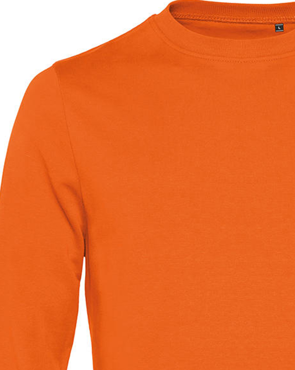 Φούτερ Crewneck Set In Wu01W B C Unisex Pure Orange ανδρικά Simple Wear