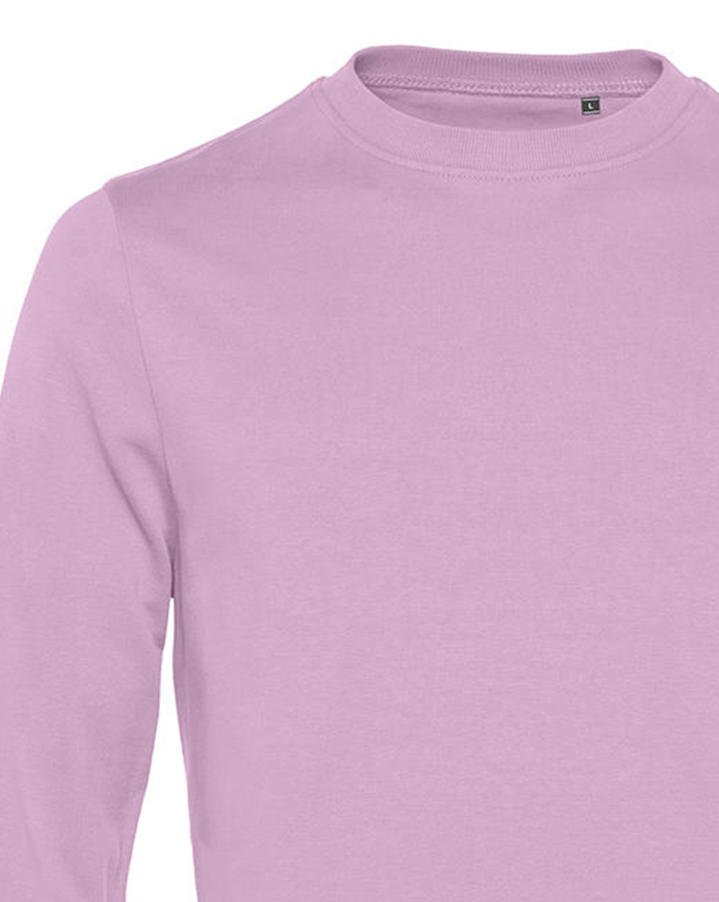 Φούτερ Crewneck Set In Wu01W B C Unisex Candy Pink ανδρικά Simple Wear