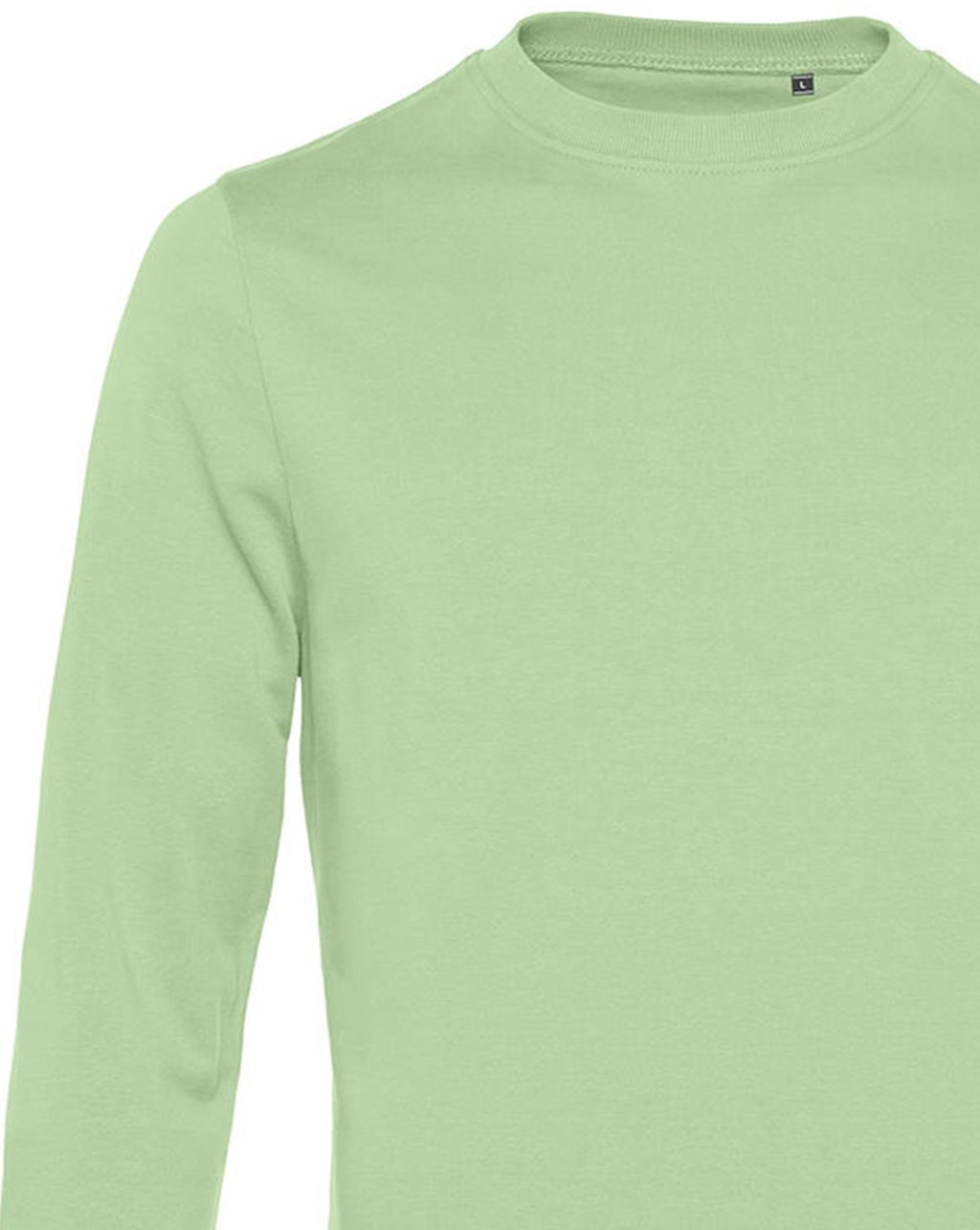 Φούτερ Crewneck Set In Wu01W B C Unisex Light Jade ανδρικά Simple Wear
