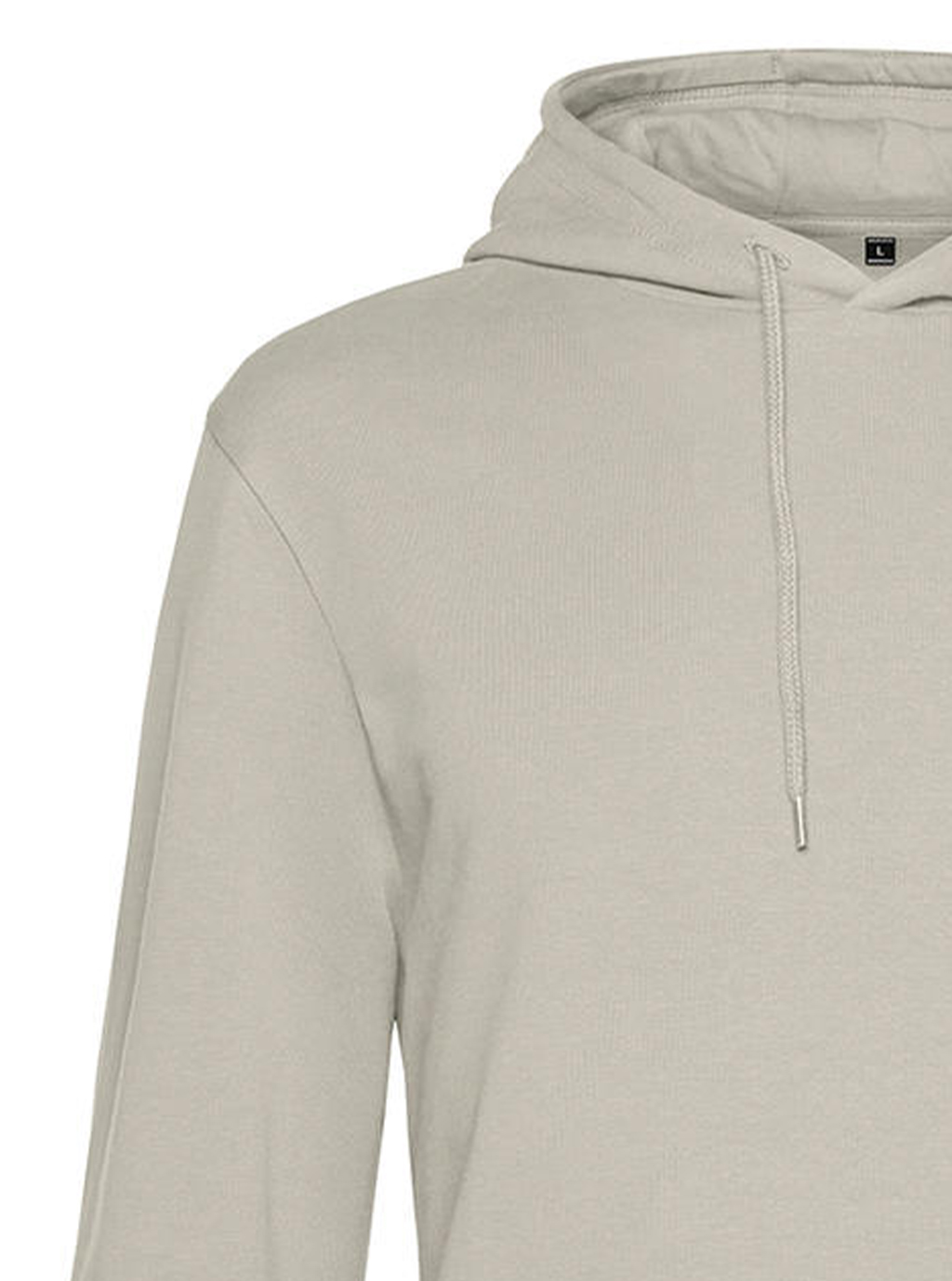 Φούτερ Hoodie Wu03W B C French Terry Grey Fog ανδρικά Simple Wear