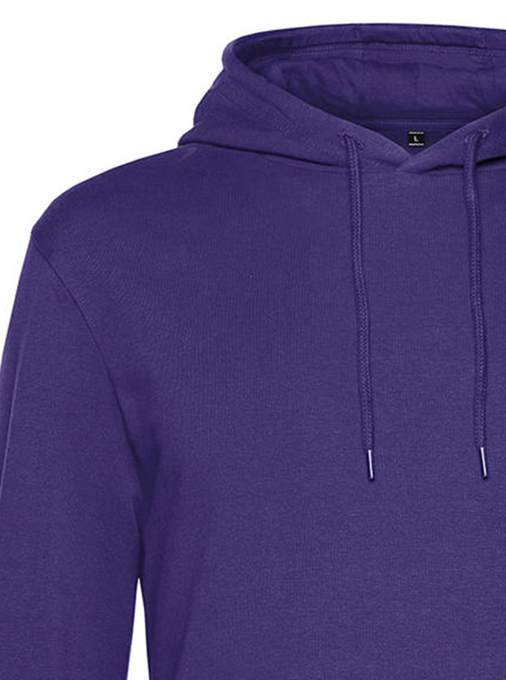 Φούτερ Hoodie Wu03W B C French Terry Radiant Purple ανδρικά Simple Wear
