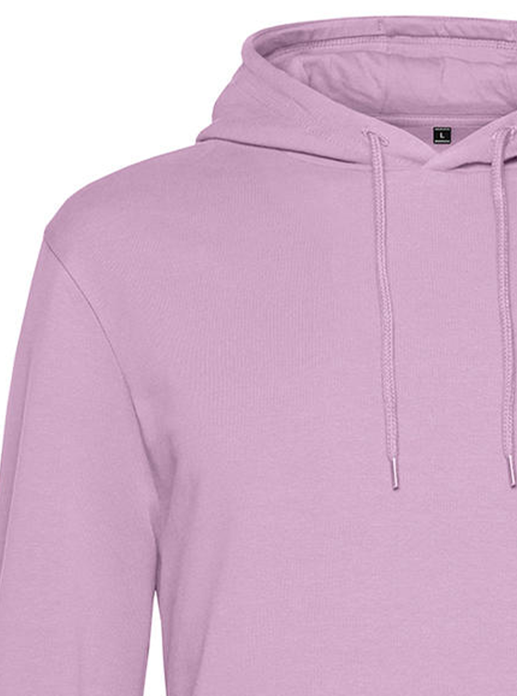 Φούτερ Hoodie Wu03W B C French Terry Candy Pink ανδρικά Simple Wear