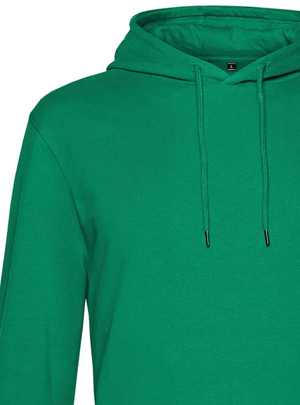 Φούτερ Hoodie Wu03W B C French Terry Kelly Green ανδρικά Simple Wear