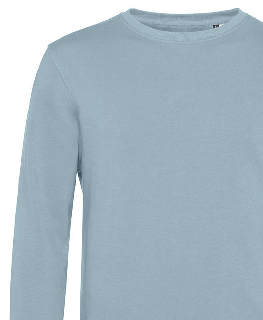 Φούτερ Crewneck Wu31B B C Organic Inspire Blue Fog ανδρικά Simple Wear