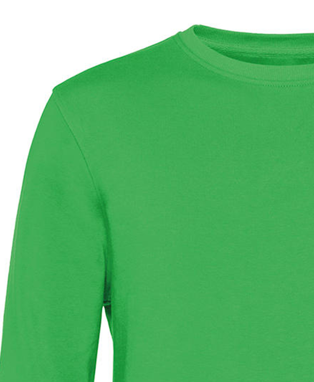 Φούτερ Crewneck Wu31B B C Organic Inspire Apple Green ανδρικά Simple Wear
