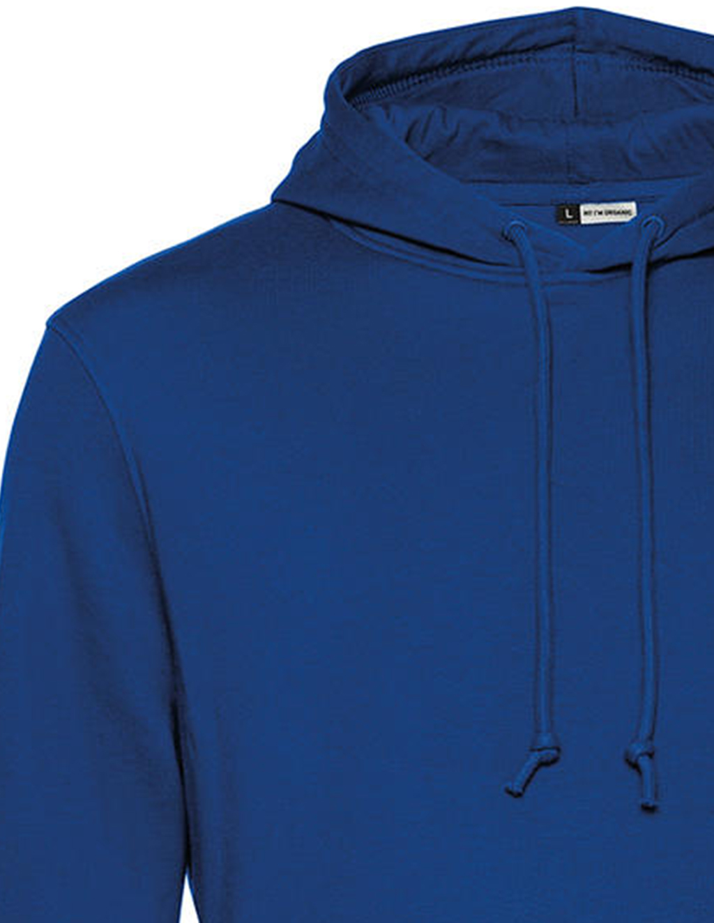 Organic Hoodie Φούτερ Wu33B B C Royal ανδρικά Simple Wear