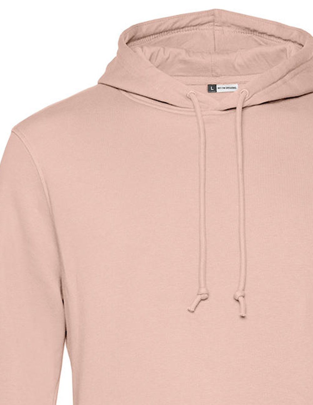 Organic Hoodie Φούτερ Wu33B B C Soft Rose ανδρικά Simple Wear