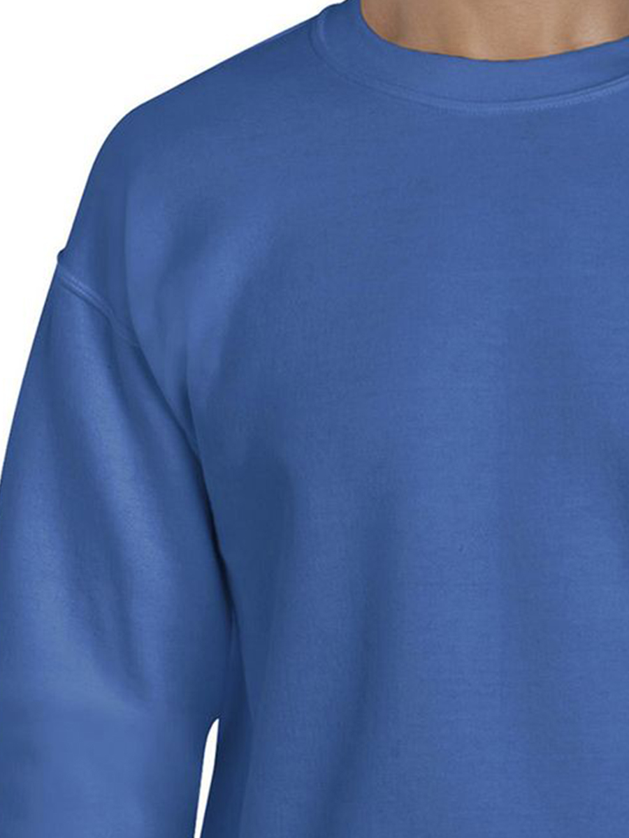 Φούτερ Crewneck 12000 Gildan Dryblend Royal Outlet ανδρικά Simple Wear