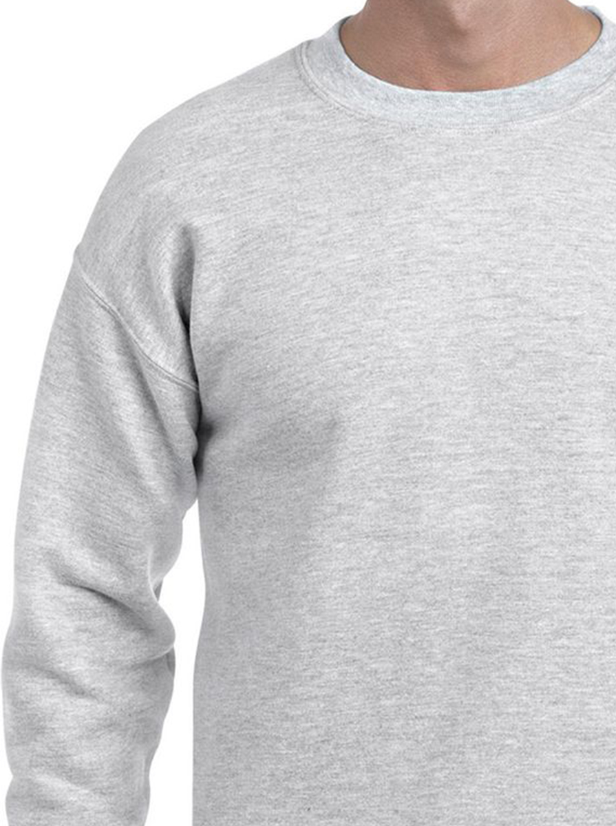 Φούτερ Crewneck Set-In Sweat 12000 Gildan Ash Grey Outlet ανδρικά Simple Wear
