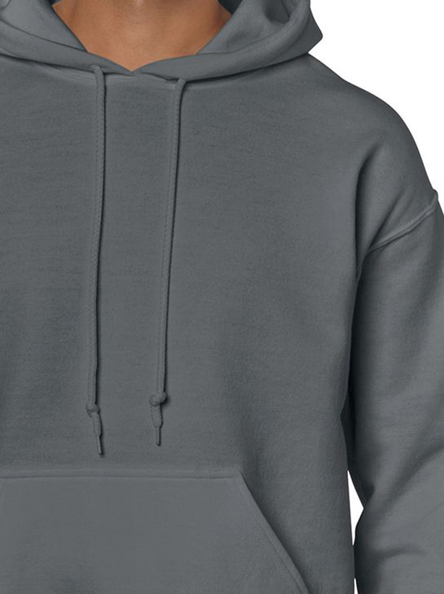 Φούτερ Hoodie 18500 Gildan Heavy Blend Charcoal ανδρικά Simple Wear