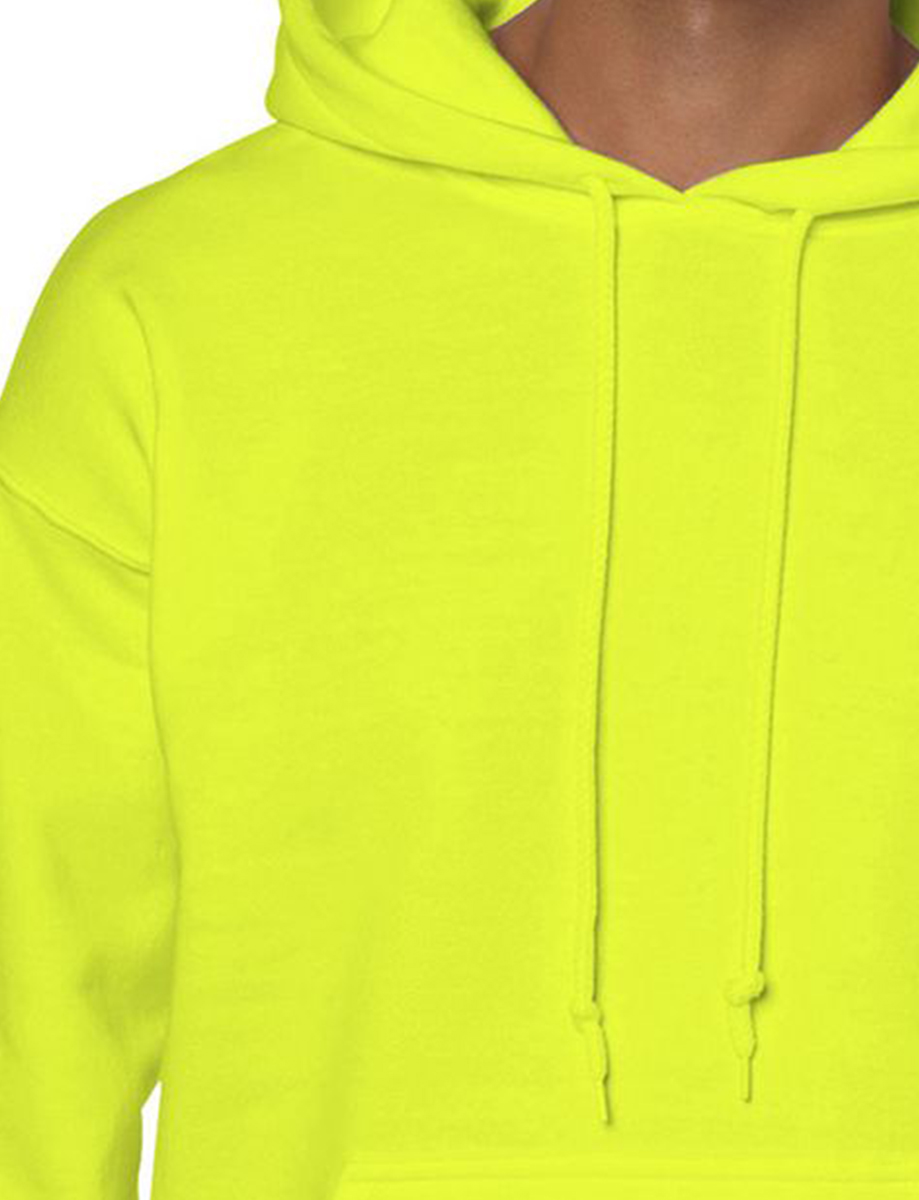 Φούτερ Hoodie 18500 Gildan Heavy Blend Safety Green ανδρικά Simple Wear