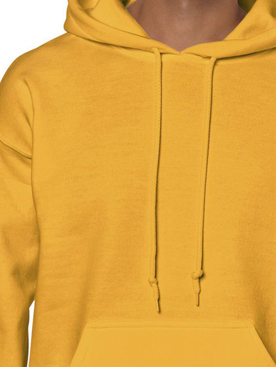 Φούτερ Hoodie 18500 Gildan Heavy Blend Gold ανδρικά Simple Wear