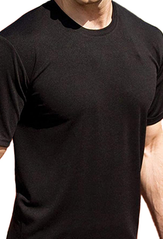 Αθλητικό T-Shirt Performance S253M Result Black ανδρικά Basic T-Shirts Simple Wear Μπλουζάκια κοντομάνικα