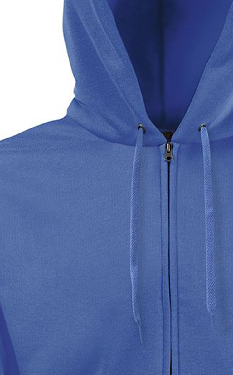Φούτερ Classic Zip Hoodie 62-062-0 Fruit Of The Loom Royal Blue ανδρικά Simple Wear