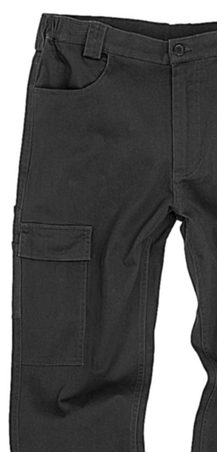 Ανδρικό Παντελόνι Chino R470X Result Slim Super Stretch Reg Black ανδρικά Παντελόνια Simple Wear