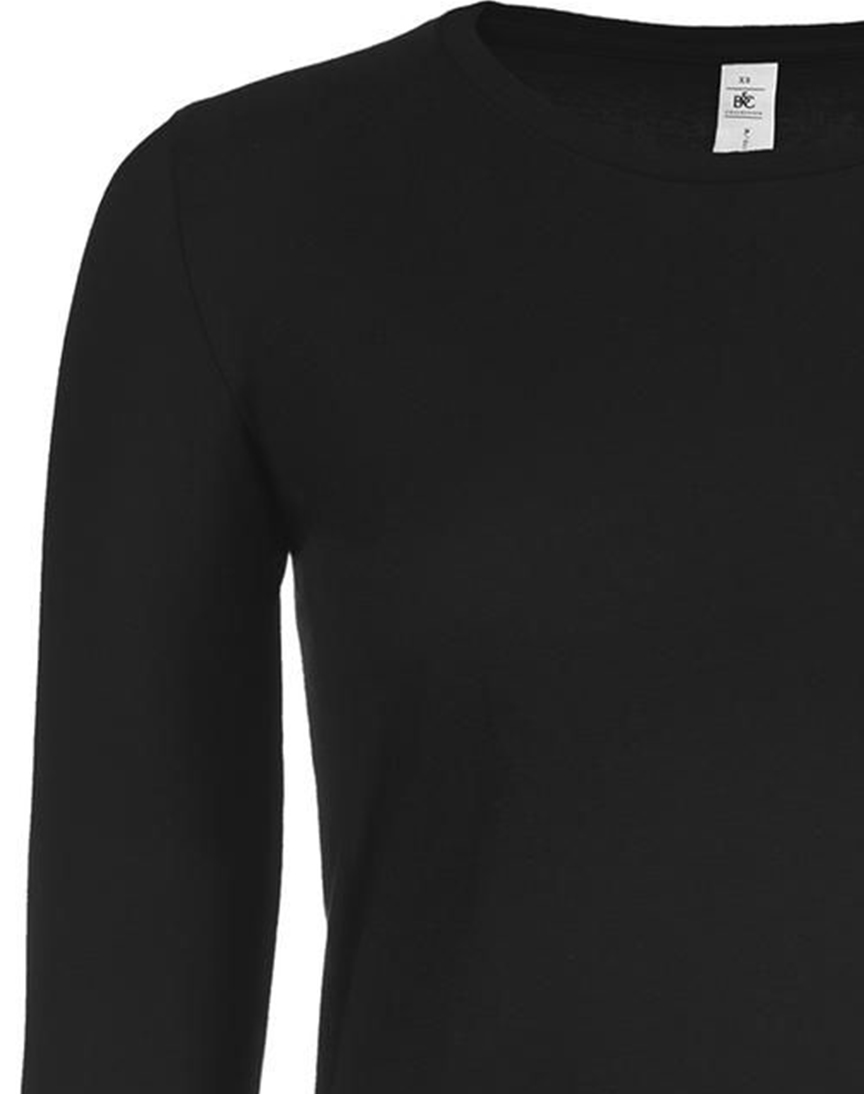Γυναικείο Μακρυμάνικο T-Shirt TW06T B & C Black