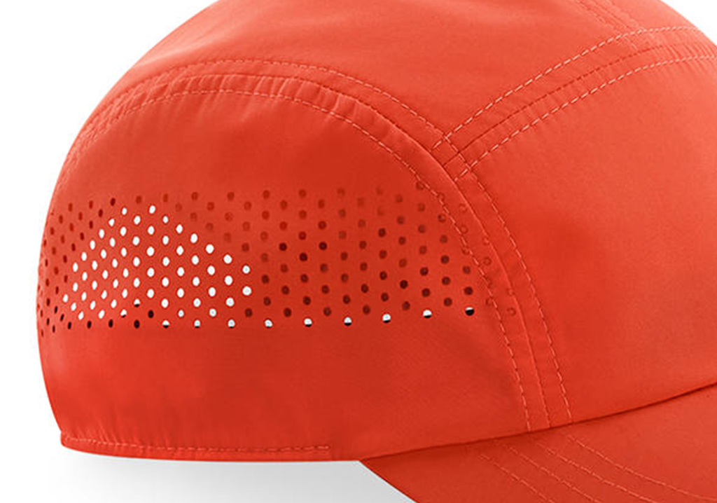 Αθλητικό Καπέλο Running B188 Beechfield Chilli Red αξεσουάρ Καπέλα Simple Wear
