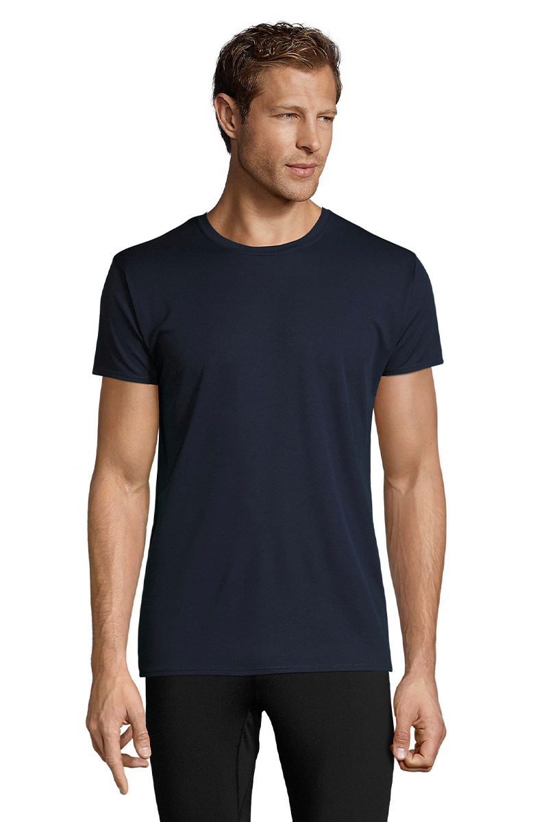 Πικέ Αθλητικό T-Shirt Sprint 02995 SOL'S French Navy