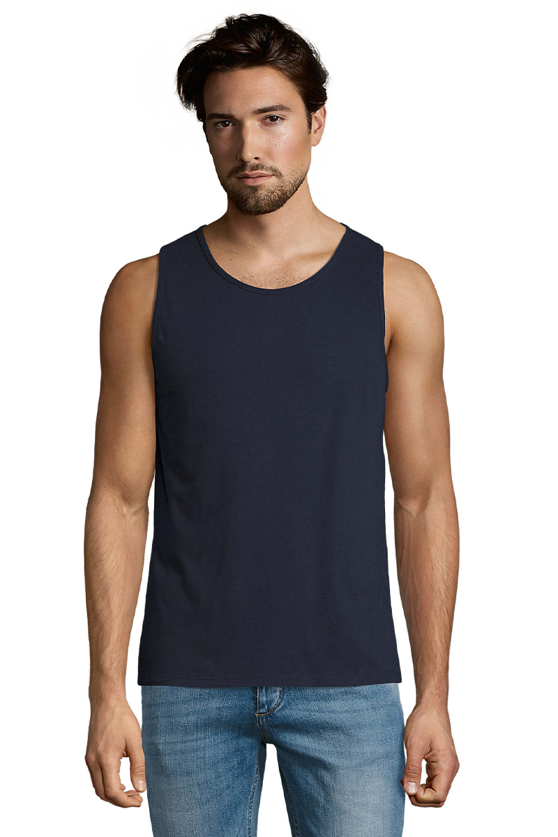 Αμάνικο T-Shirt 11465 SOL'S Justin French Navy