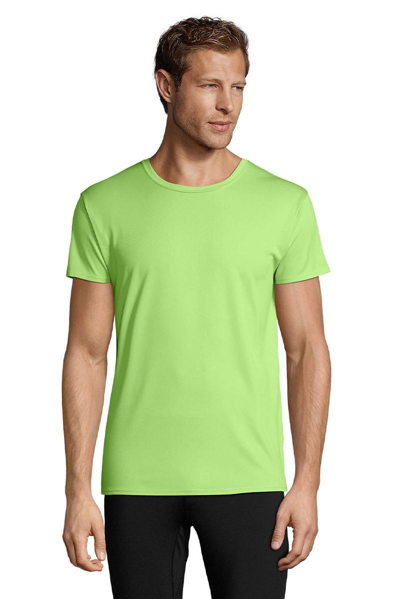 Πικέ Αθλητικό T-Shirt Sprint 02995 SOL'S Apple Green