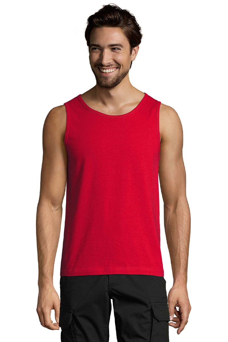 Αμάνικο T-Shirt 11465 SOL'S Justin Red