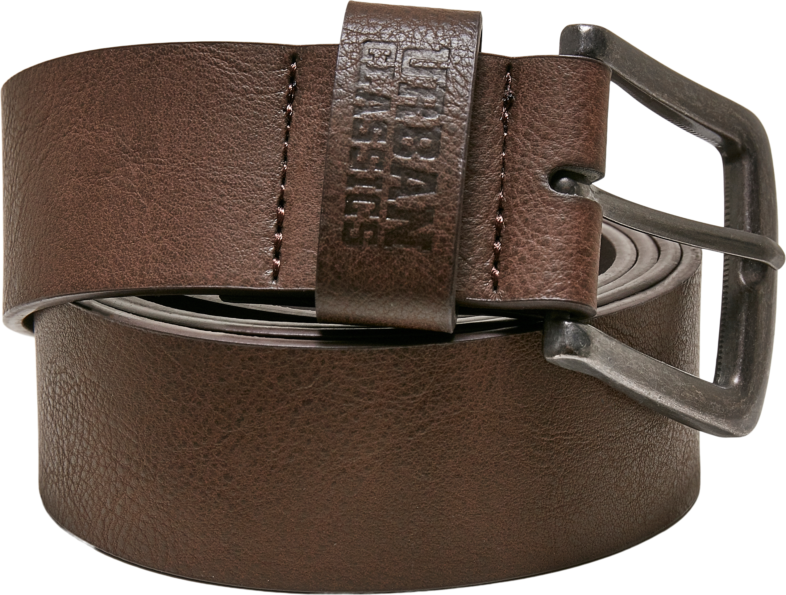 Leather Imitation Belt Urban Classics Accessoires TB1288-00075 Brown