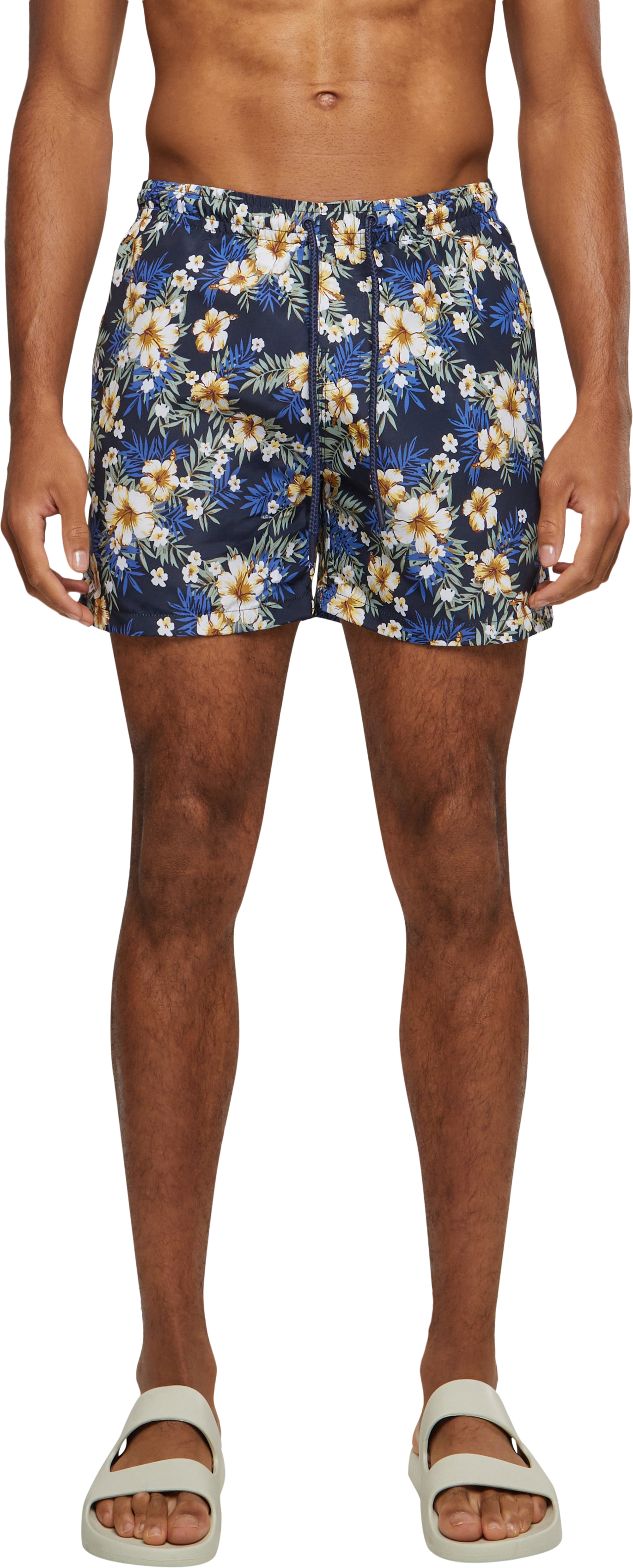 Μαγιό βερμούδα Floral Urban Classics TB2679 Hibiscus