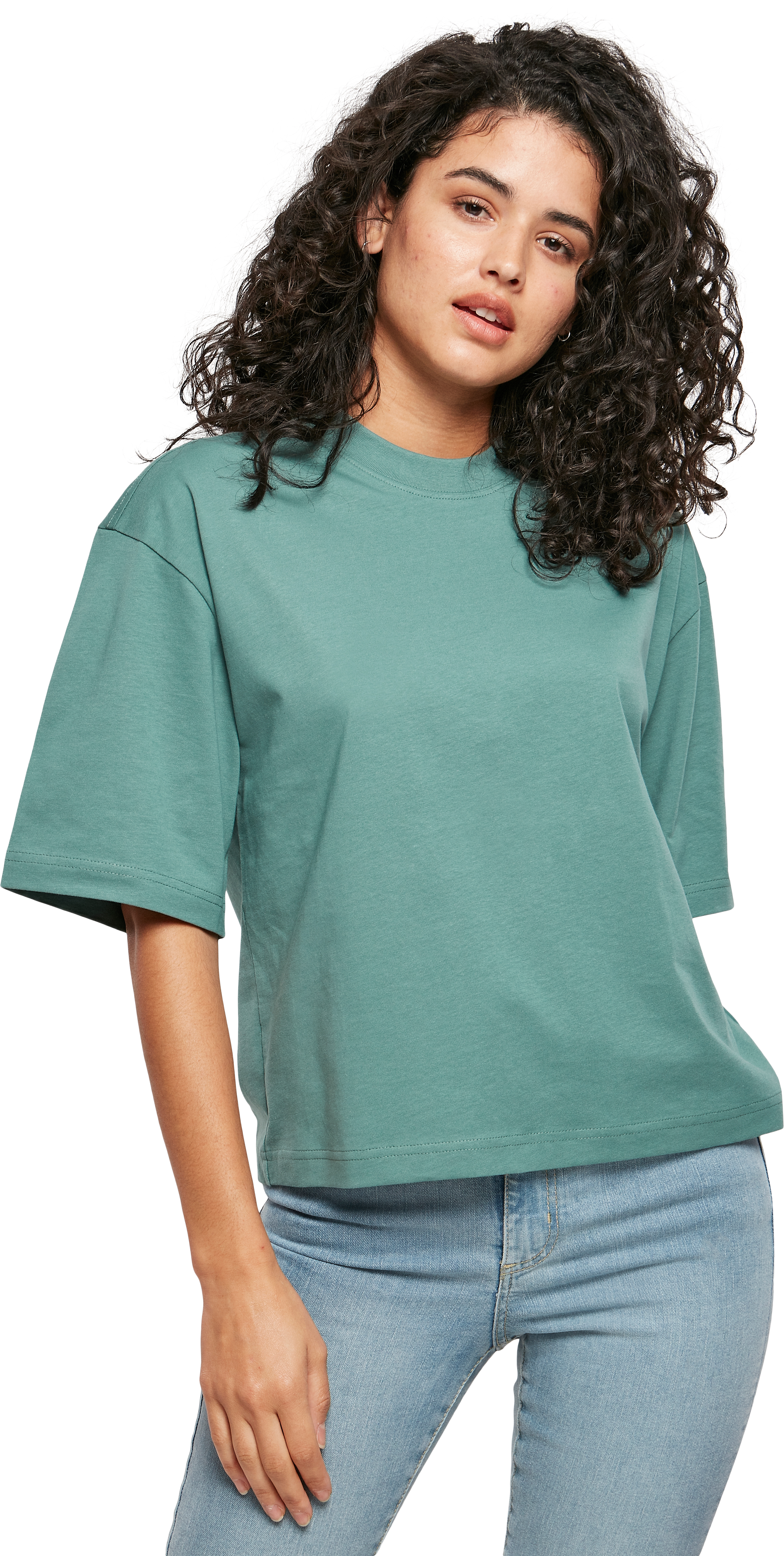 Γυναικείο T-Shirt Organic Oversized TB4077-02900 Urban Classics Pale Leaf
