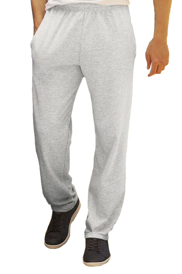 Παντελόνι Φόρμας Lightweight 64-038-0 Fruit of the Loom Heather Grey