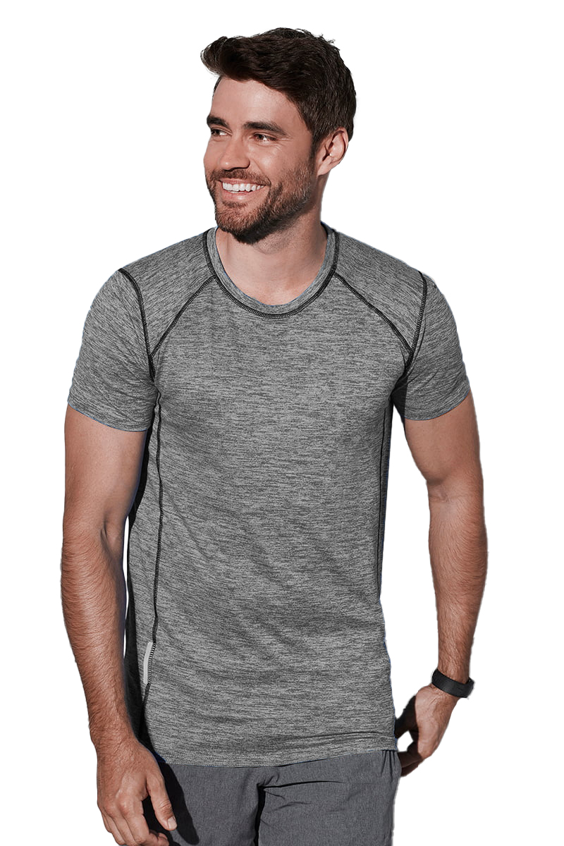 Αθλητικό T-Shirt Recycled Sports-T ST8840 Stedman Grey Heather