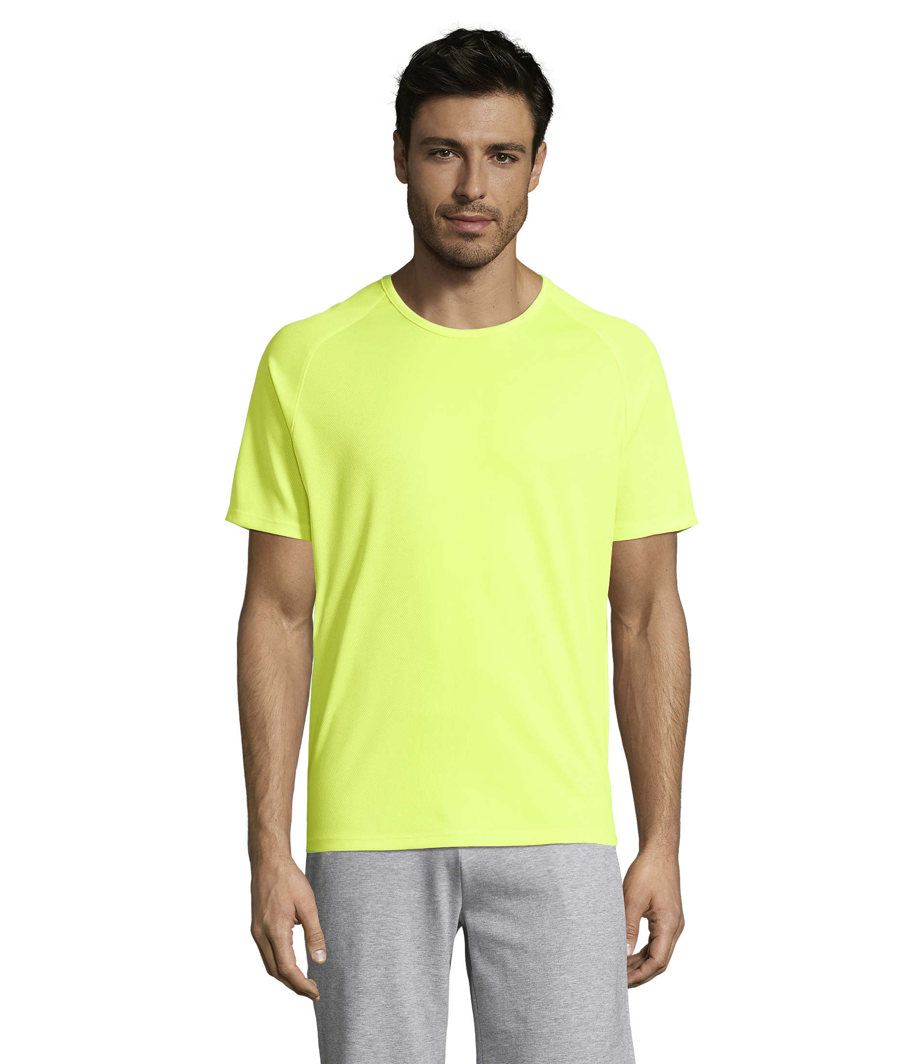 Αθλητικό T-Shirt Sporty 11939 SOL'S Neon Yellow