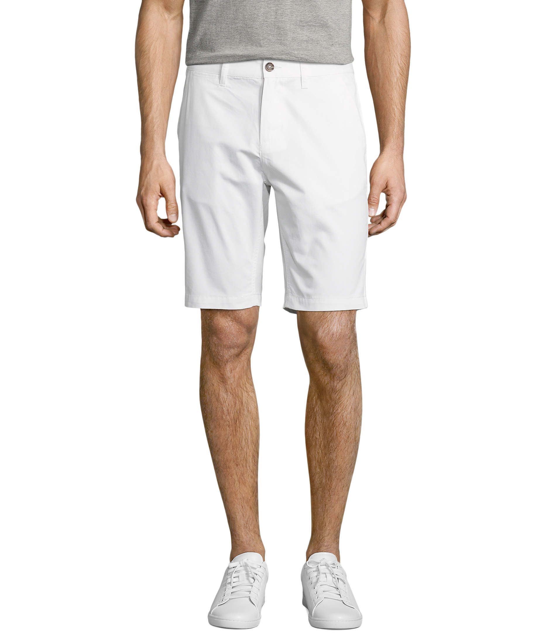 Ανδρική Βερμούδα Chino 01659 SOL'S Jasper 102 White White