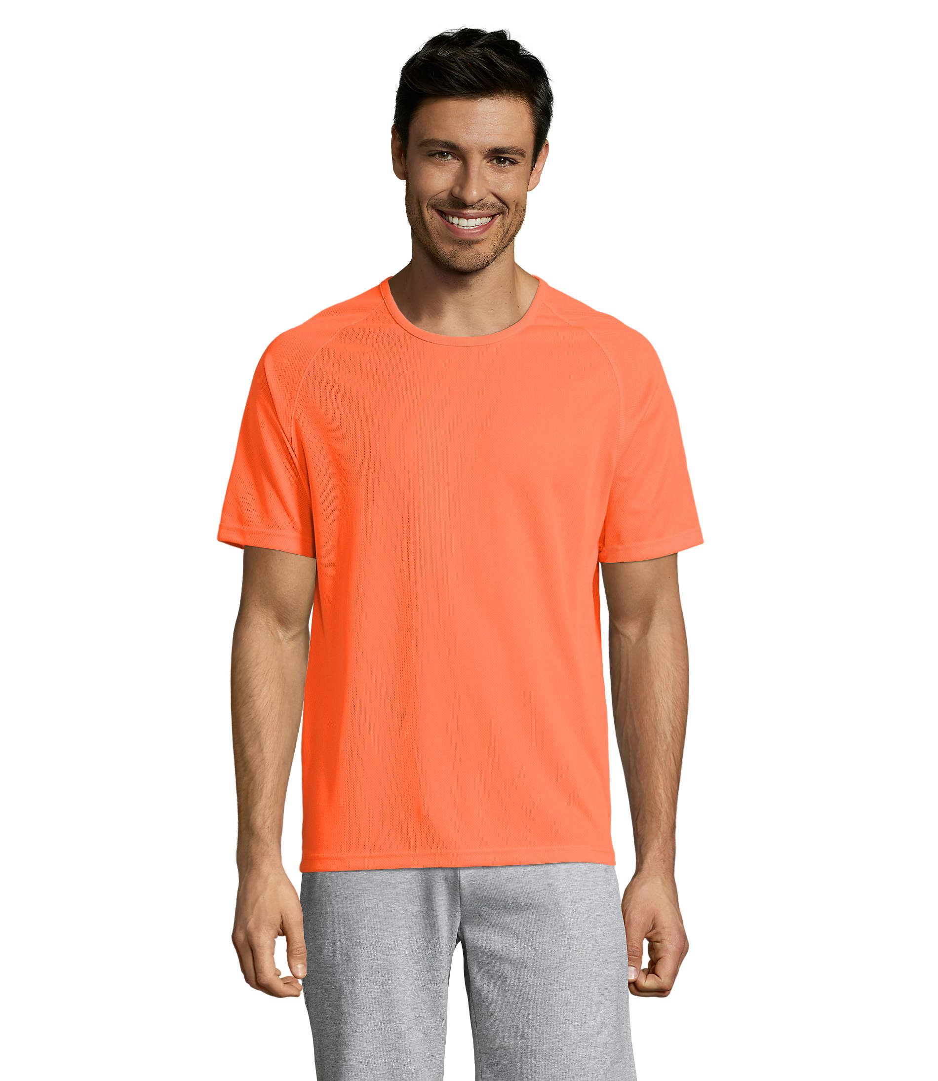 Αθλητικό T-Shirt Sporty 11939 SOL'S Neon Πορτοκαλί