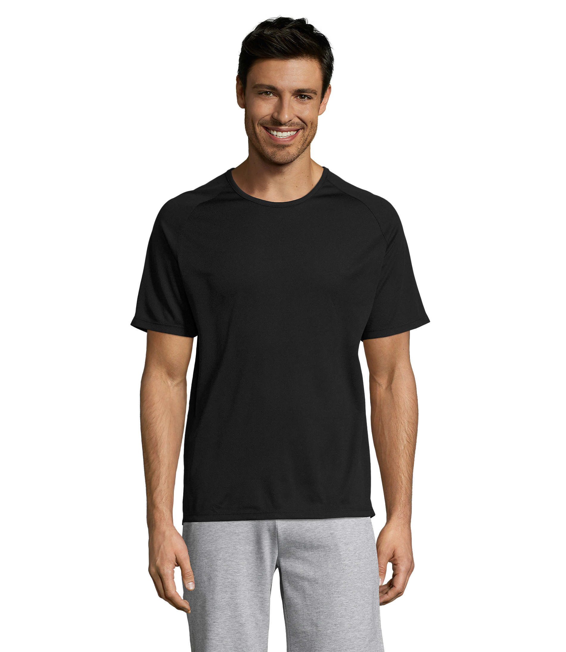 Αθλητικό T-Shirt Sporty 11939 SOL'S Black