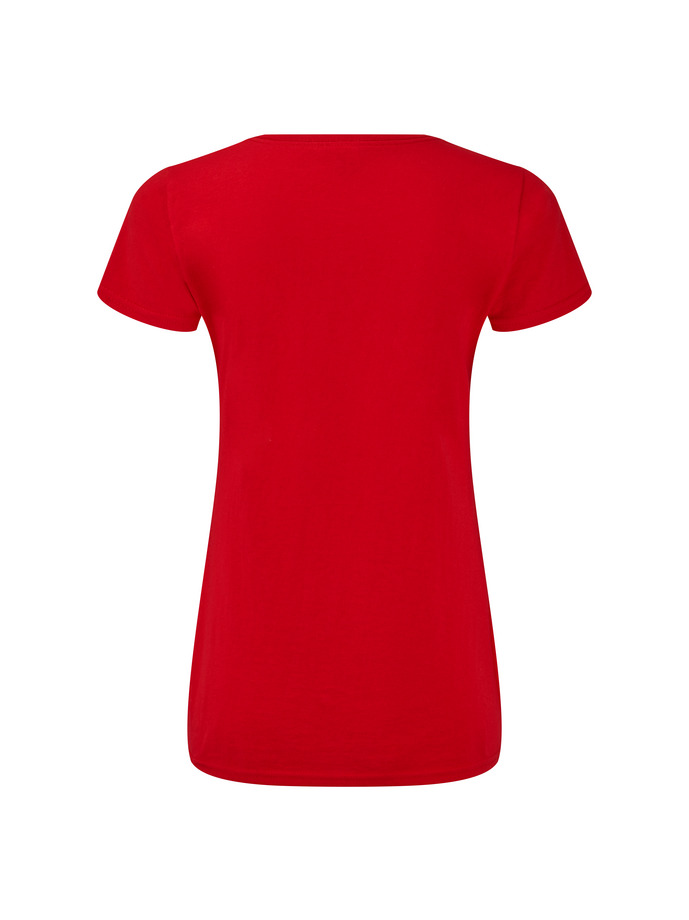 Γυναικείο T-Shirt 61-444-0 Fruit of the Loom Red