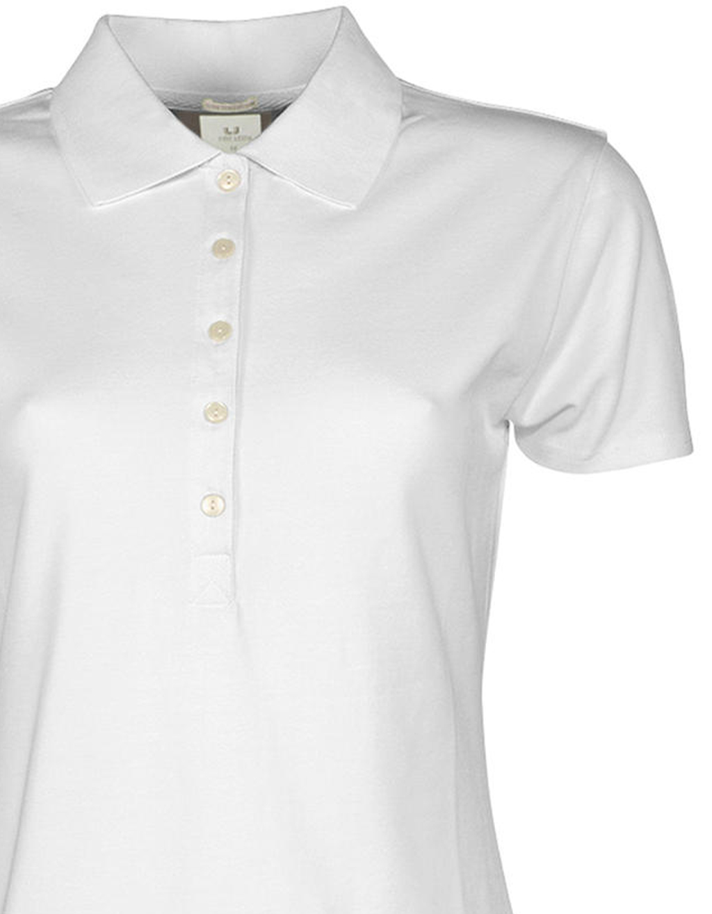 Γυναικεία Μπλούζα Polo 145 Tee Jays Luxury LS Stretch White
