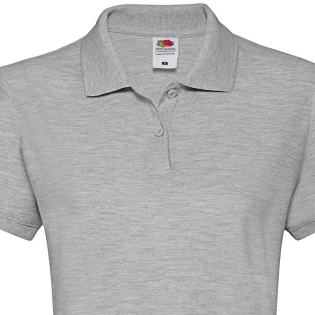 Γυναικεία Μπλούζα Polo 63-030-0 Fruit of the Loom Athletic Heather