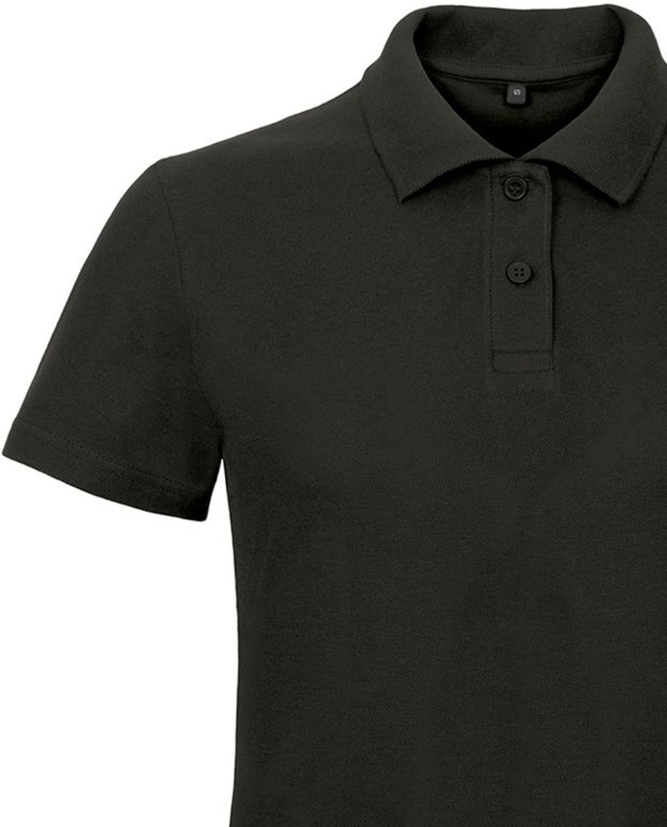 Γυναικείο Μπλουζάκι Polo Pique ID.001 B & C Black