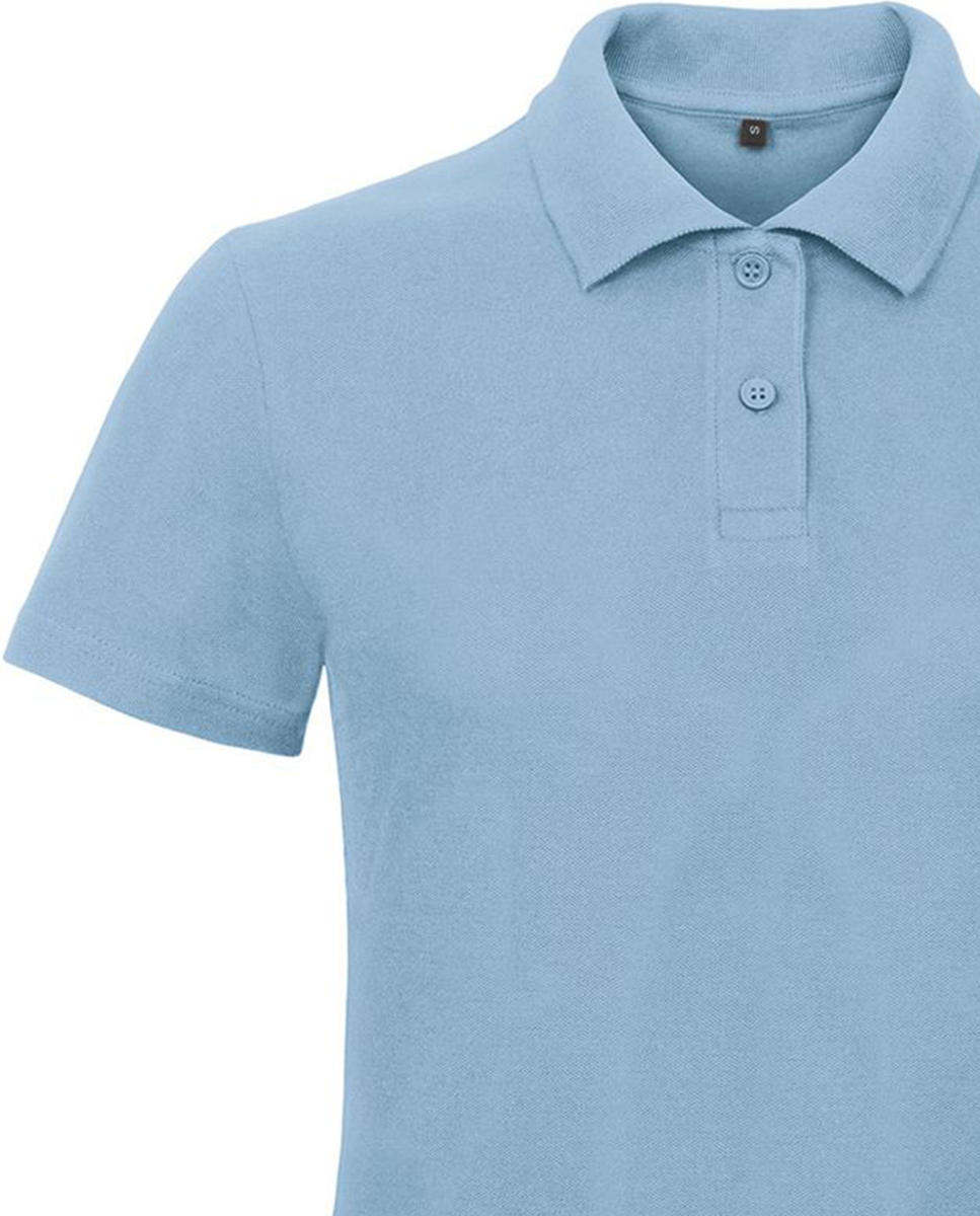 Γυναικείο Μπλουζάκι Polo Pique ID.001 B & C Light Blue