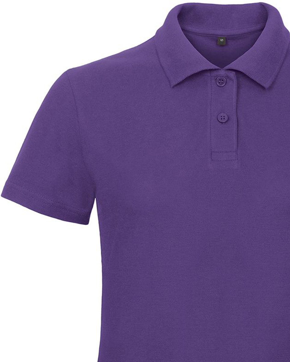 Γυναικείο Μπλουζάκι Polo Pique ID.001 B & C Purple