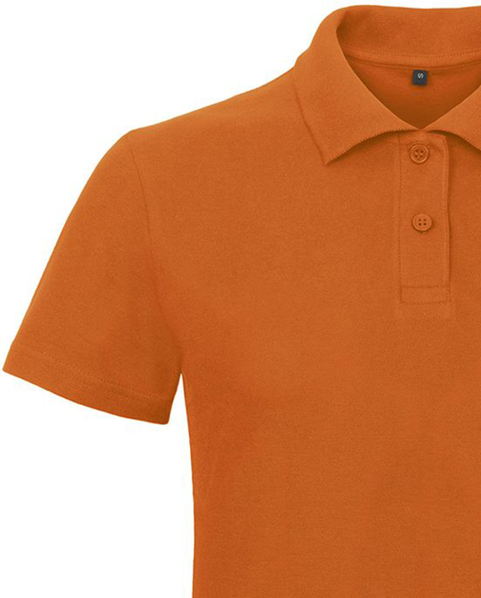 Γυναικείο Μπλουζάκι Polo Pique ID.001 B & C Orange