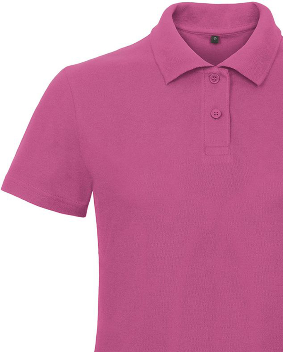 Γυναικείο Μπλουζάκι Polo Pique ID.001 B & C Fuchsia
